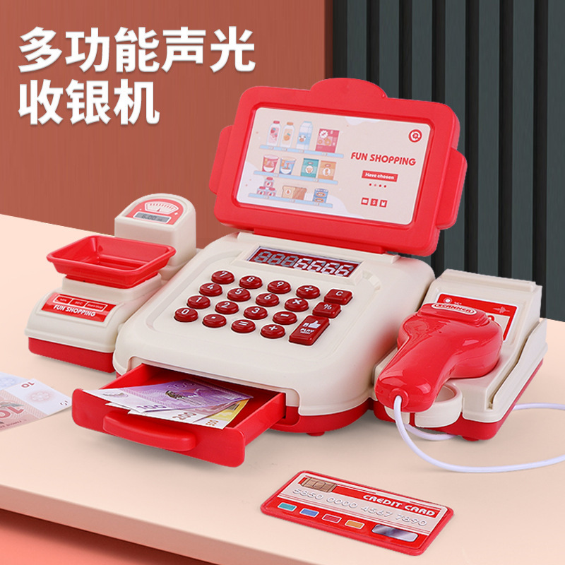 Toy Cash Register - Детская игрушка-кассовый аппарат для ролевых игр,