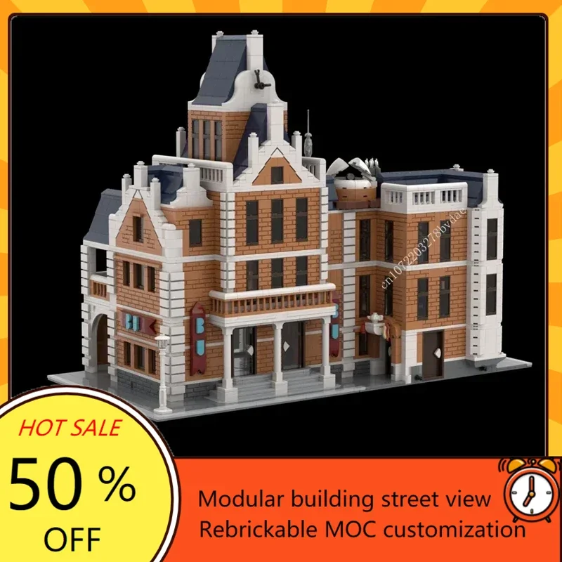 Kids Toys Xmas - 3998 шт. индивидуальные MOC модульные университетские
