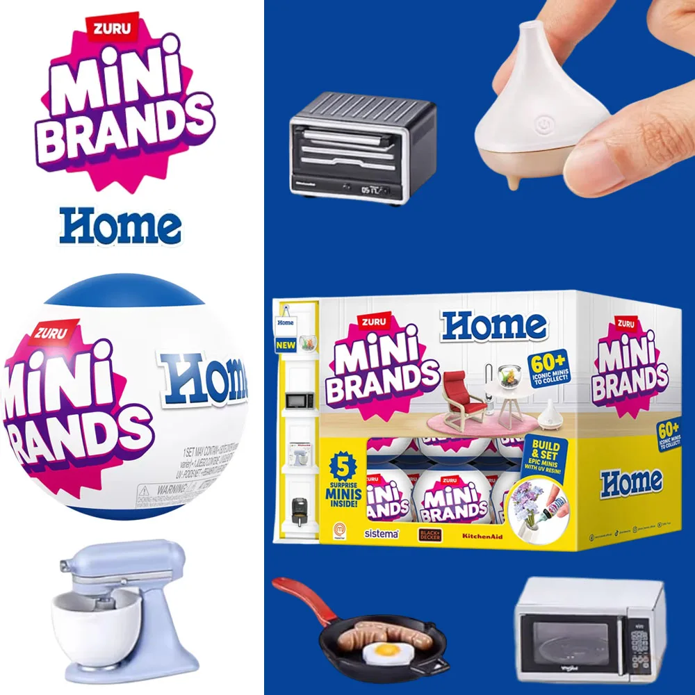 ZURU Mini Brands Home Series:  – обзор и цена Kids Toys Kitchen Set